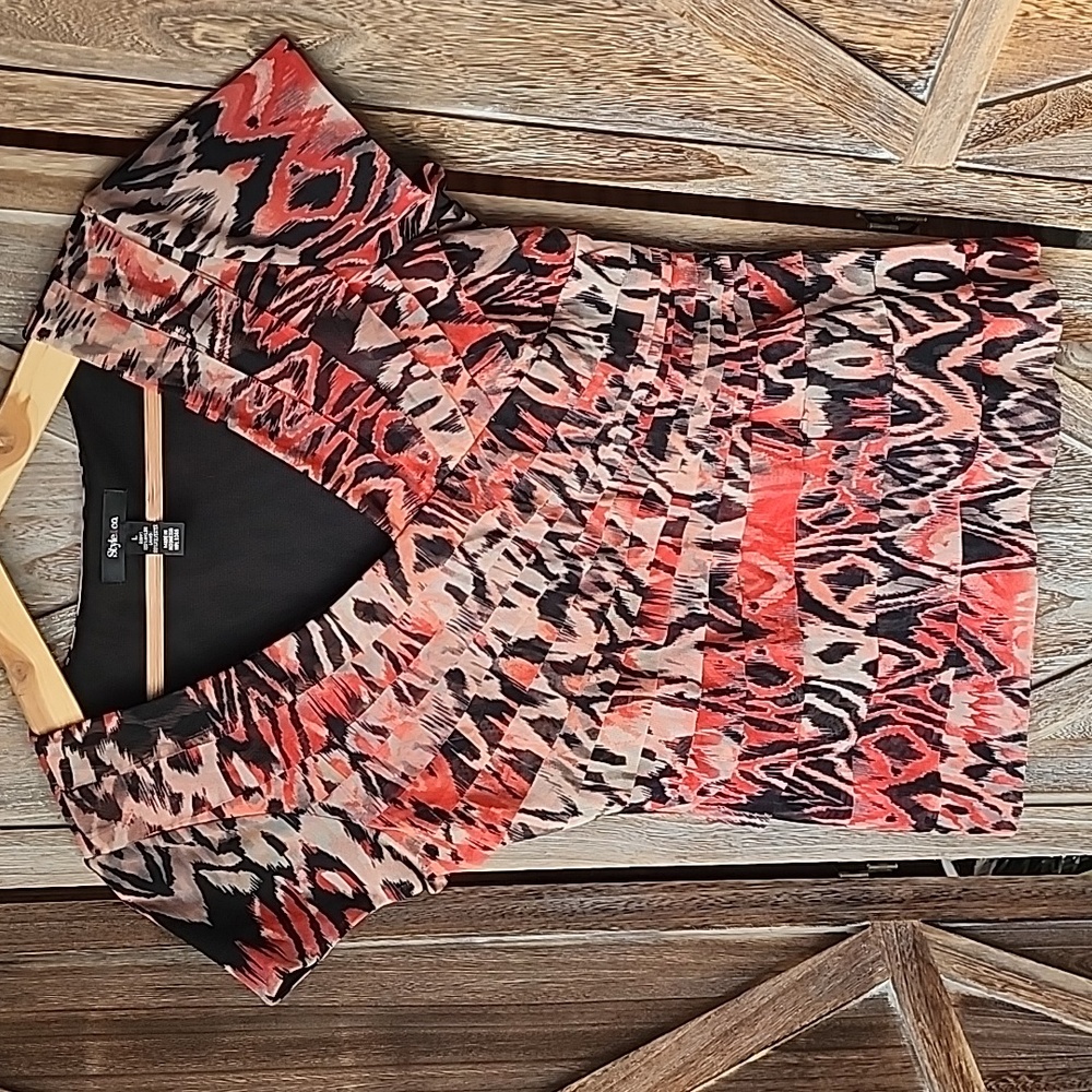 Style & Co. Ladies Ruffled Blouse